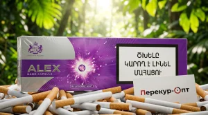 Alex Nano Capsule Blueberry Mint (Алекс Нано Черника Мята Кнопка)