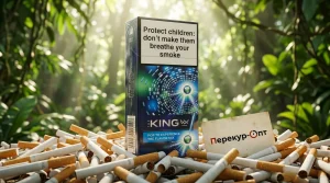 The King Flavor Mix Capsule Blue (Кинг Флейвор Микс Кнопка Синий)
