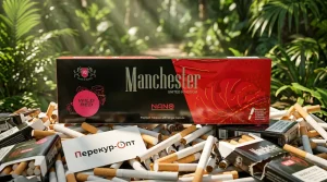 Manchester Nano Wild Red (Манчестер Нано Вайлд Ред, клубника, капсула)