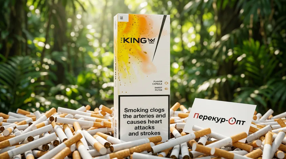 The King Flavor Capsule Yellow | Кинг Кнопка Жёлтый