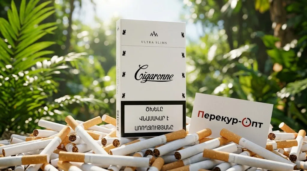 Cigaronne Ultra Slims White · СИГАРОН УЛЬТРА СЛИМС ВАЙТ — купить оптом