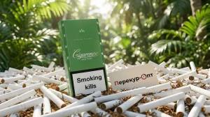 Cigaronne Super Slims Menthol · СИГАРОН СУПЕР СЛИМС МЕНТОЛ — купить оптом