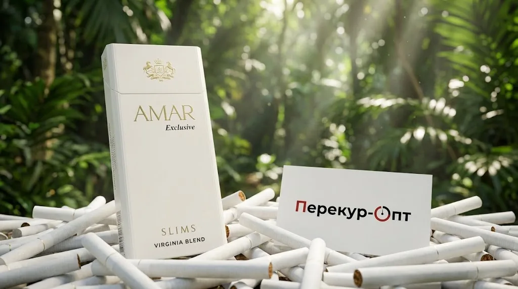 Amar Exclusive Slims Virginia Blend · АМАР ЭКСКЛЮЗИВ СЛИМС — купить оптом
