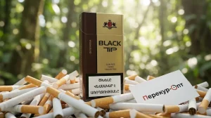 Black Tip Virginia Blend Slim · БЛЭК ТИП ВИРДЖИНИЯ СЛИМ — купить оптом