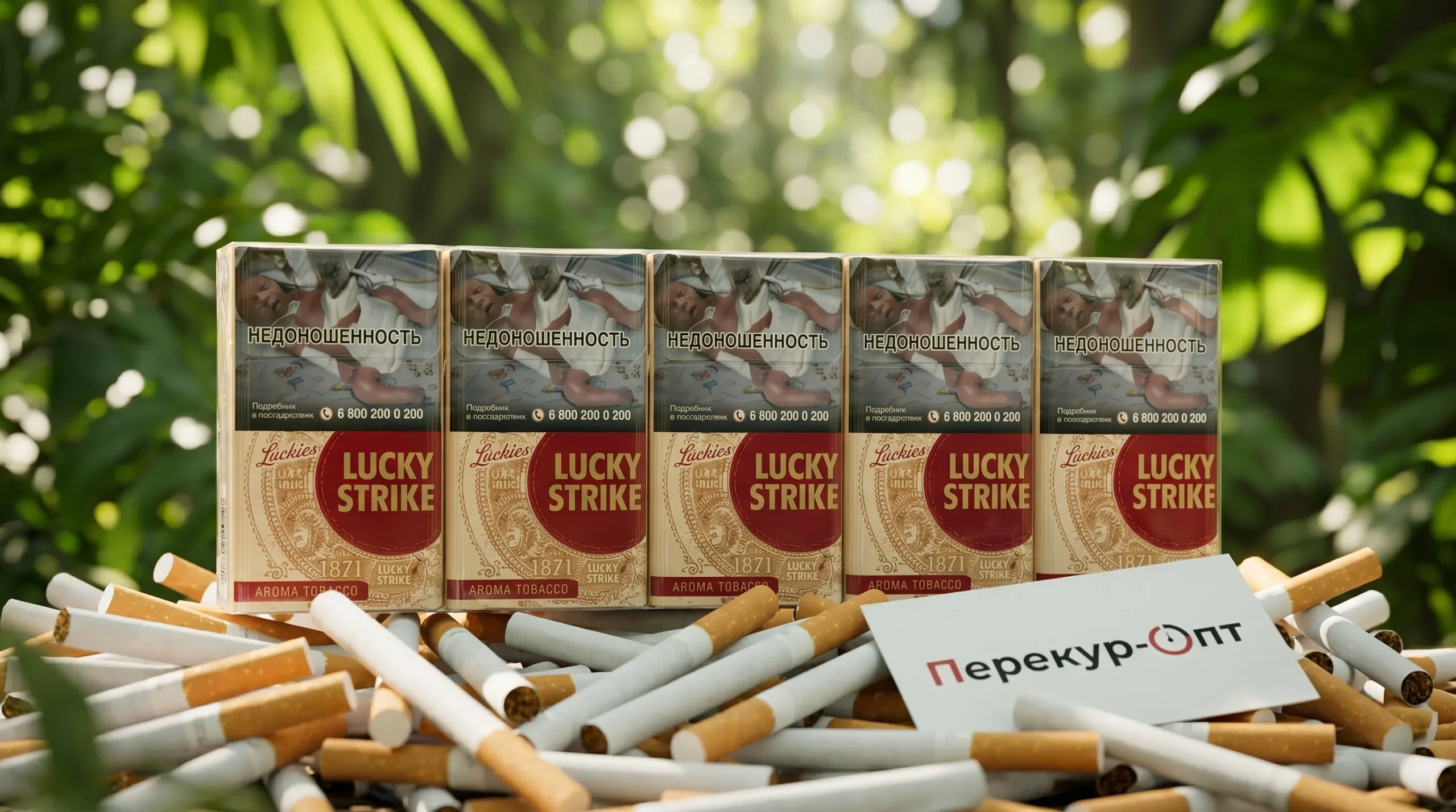 Lucky Strike Aroma Tobacco · ЛАКИ СТРАЙК АРОМА ТАБАК — купить оптом