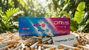 Oris Pulse Neon DX Red Grape Applemint · ОРИС ПАЛС НЕОН ВИНОГРАД ЯБЛОКО МЯТА — купить оптом