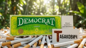 Democrat Green King Size · Демократ Яблоко Ментол Кнопка — купить оптом