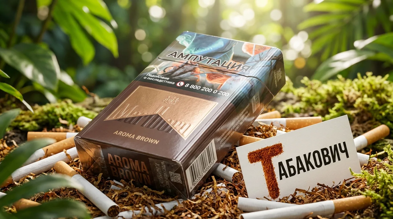 MARLBORO AROMA BROWN · МАЛЬБОРО АРОМА БРАУН ШОКОЛАД — купить оптом