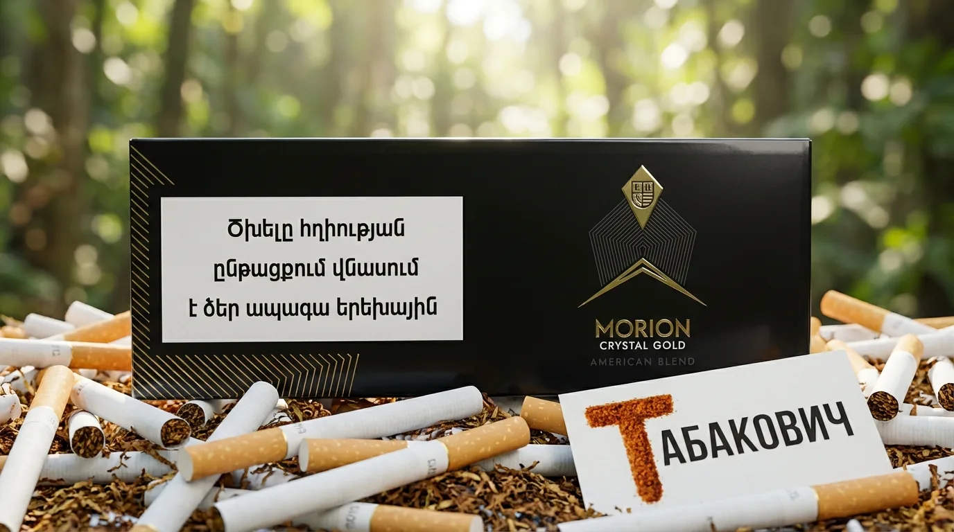 MORION CRYSTAL GOLD AMERICAN BLEND King SIze · морион кристал голд американ бренд кинг сайз — купить оптом